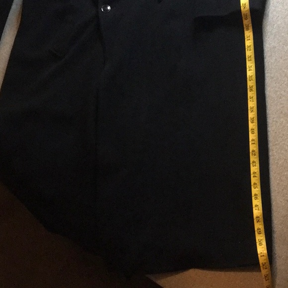 Kasper Elegant Black Cashmere Overcoat - Picture 12 of 12